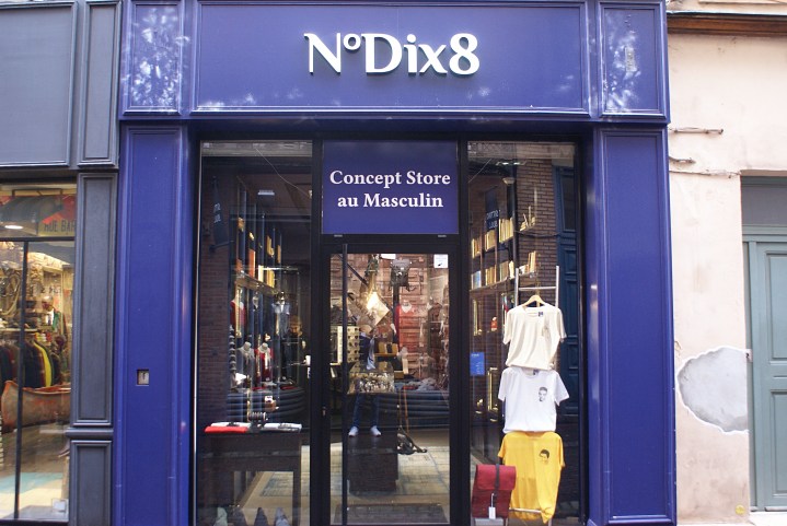 N°Dix8, le concept store 100%&nbsp;masculin.