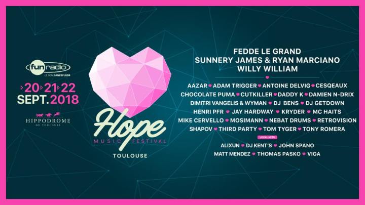 Hope Music Festival : Le nouveau festival solidaire à&nbsp;Toulouse.