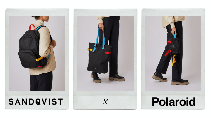 Sandqvist X Polaroid : la collab à ne pas&nbsp;manquer